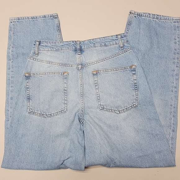 ASOS BAGGY HEAVY RIPPED JEANS - Picture 2 of 10